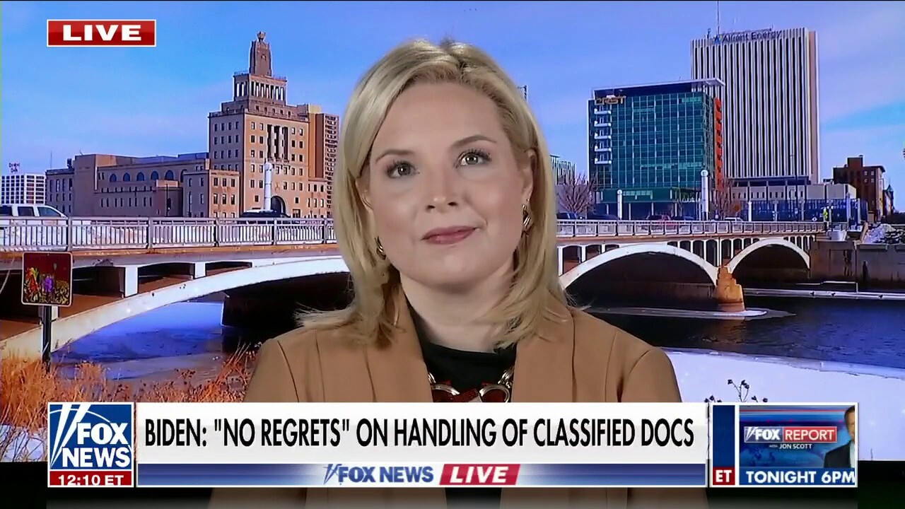 Media has given Biden an ‘automatic pass’ for his mishandling of classified documents: Rep. Ashley Hinson