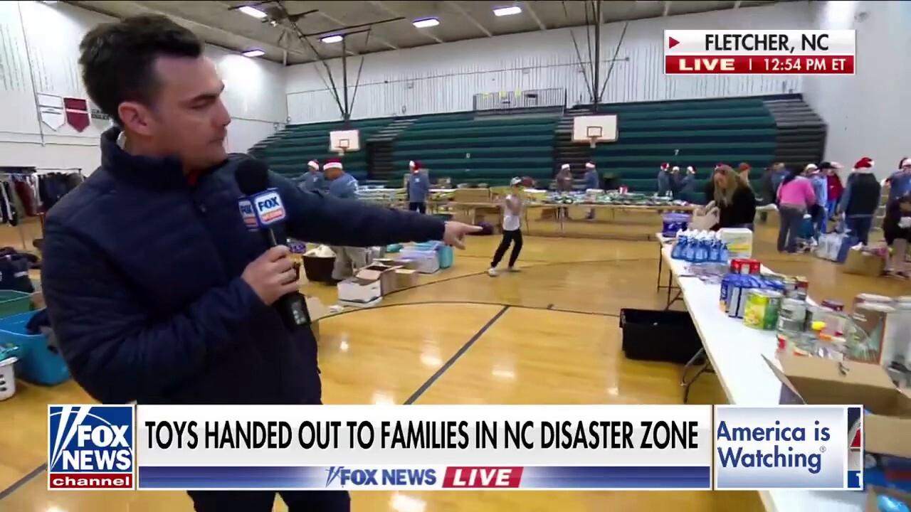 Toys, essential items provided for families in NC disaster zone