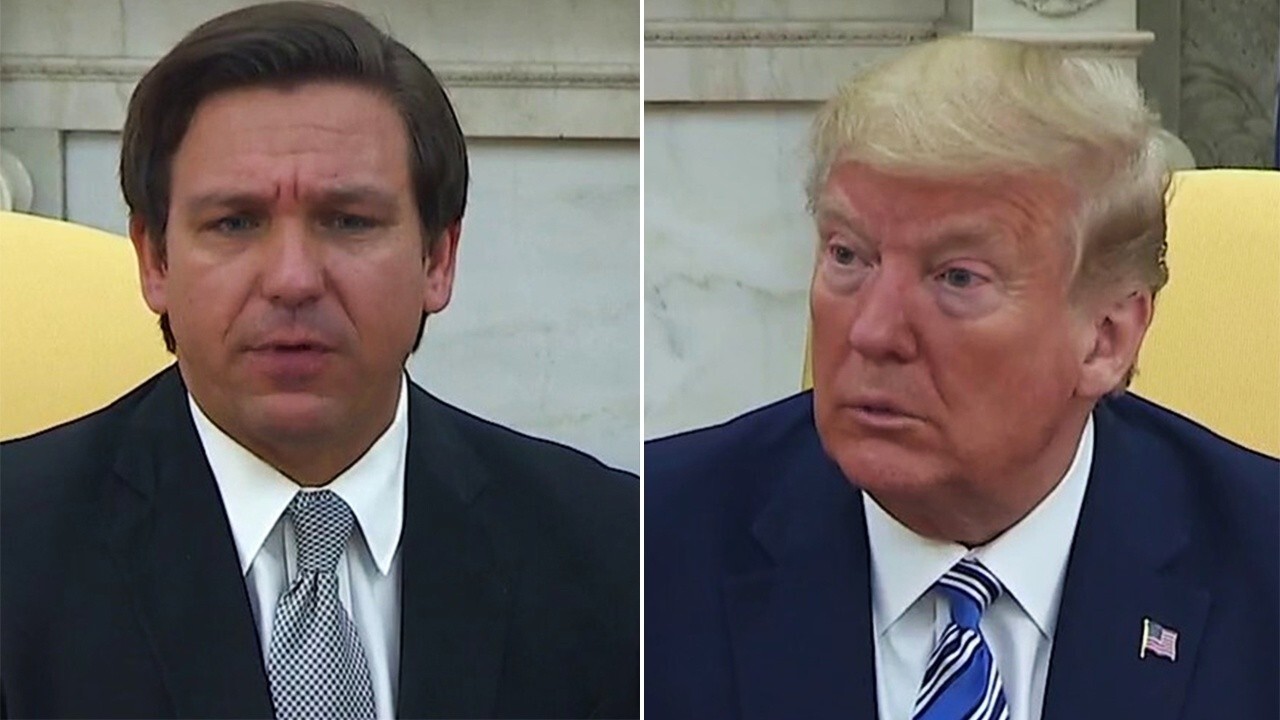 Trump, DeSantis give remarks at White House on reopening states, testing