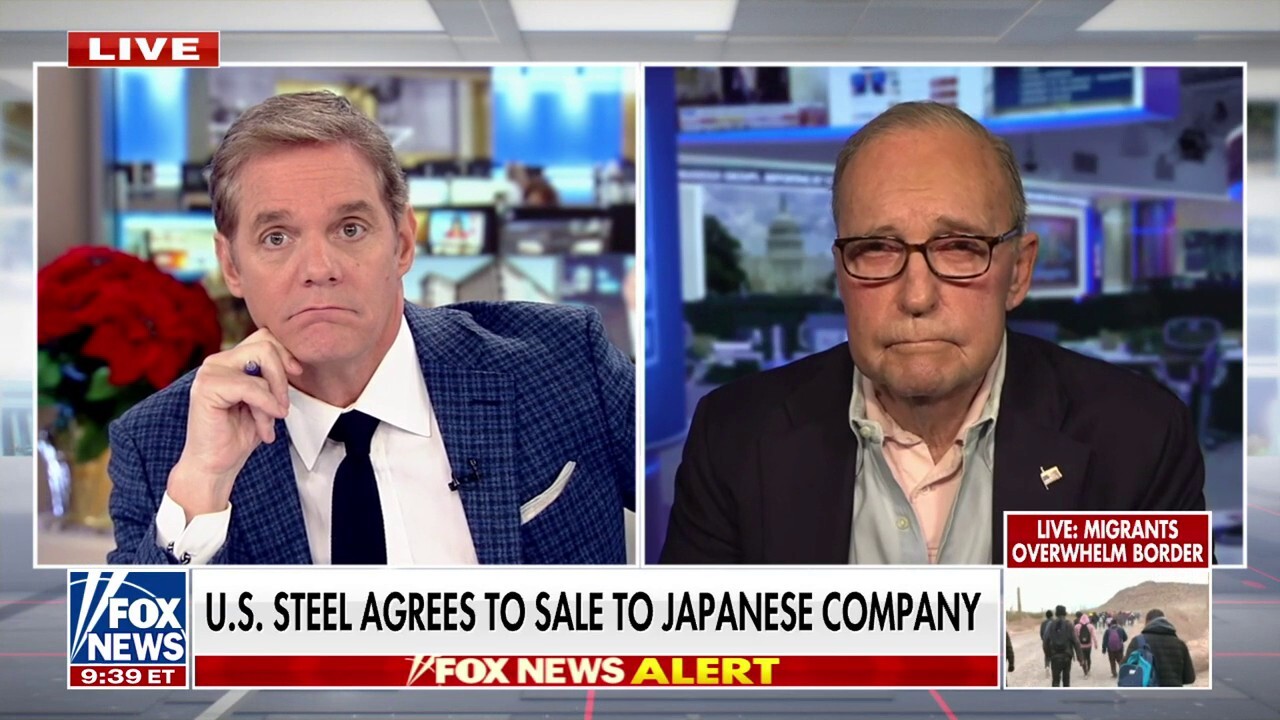 Larry Kudlow argues sale of US Steel will have no real impact on industry