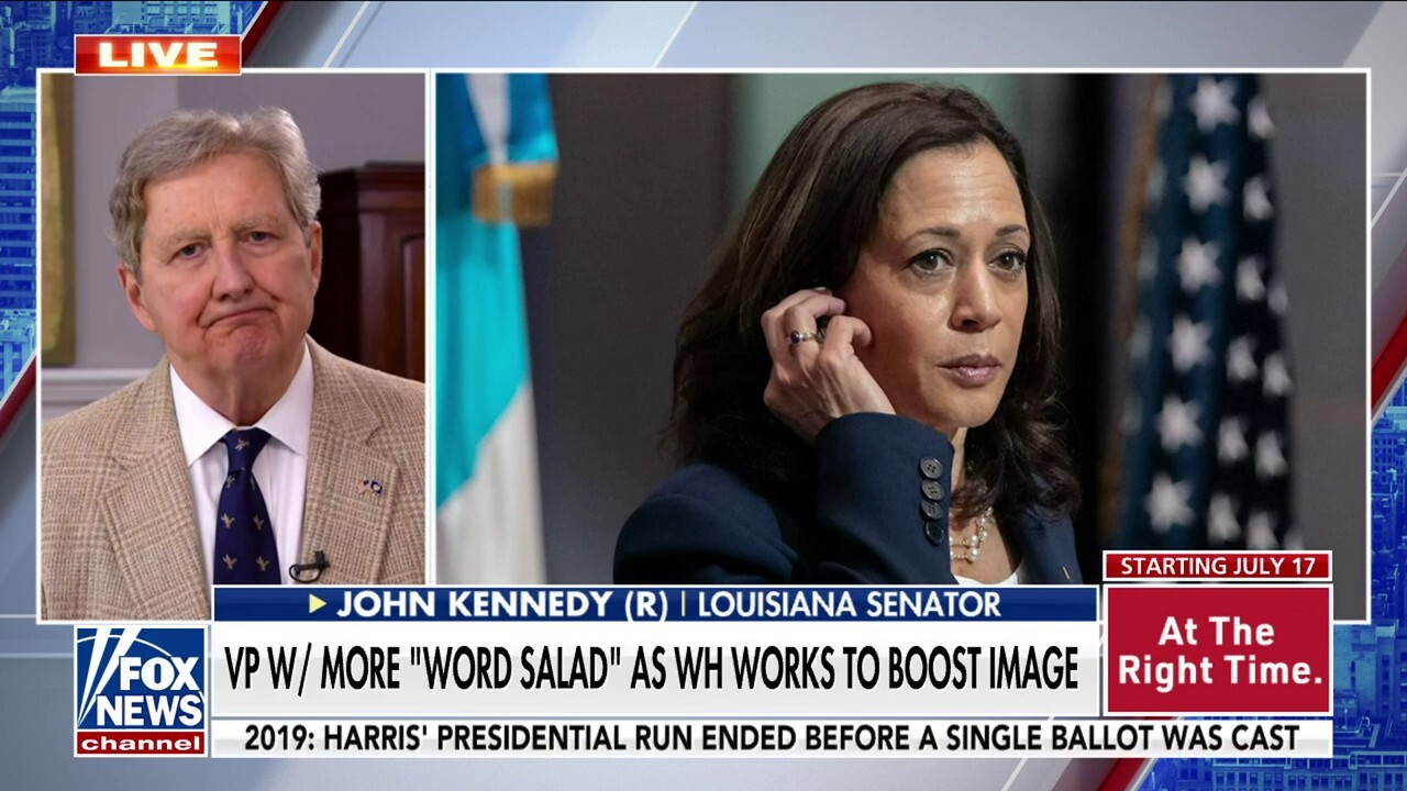 Kamala Harris is ‘struggling’: Sen. John Kennedy