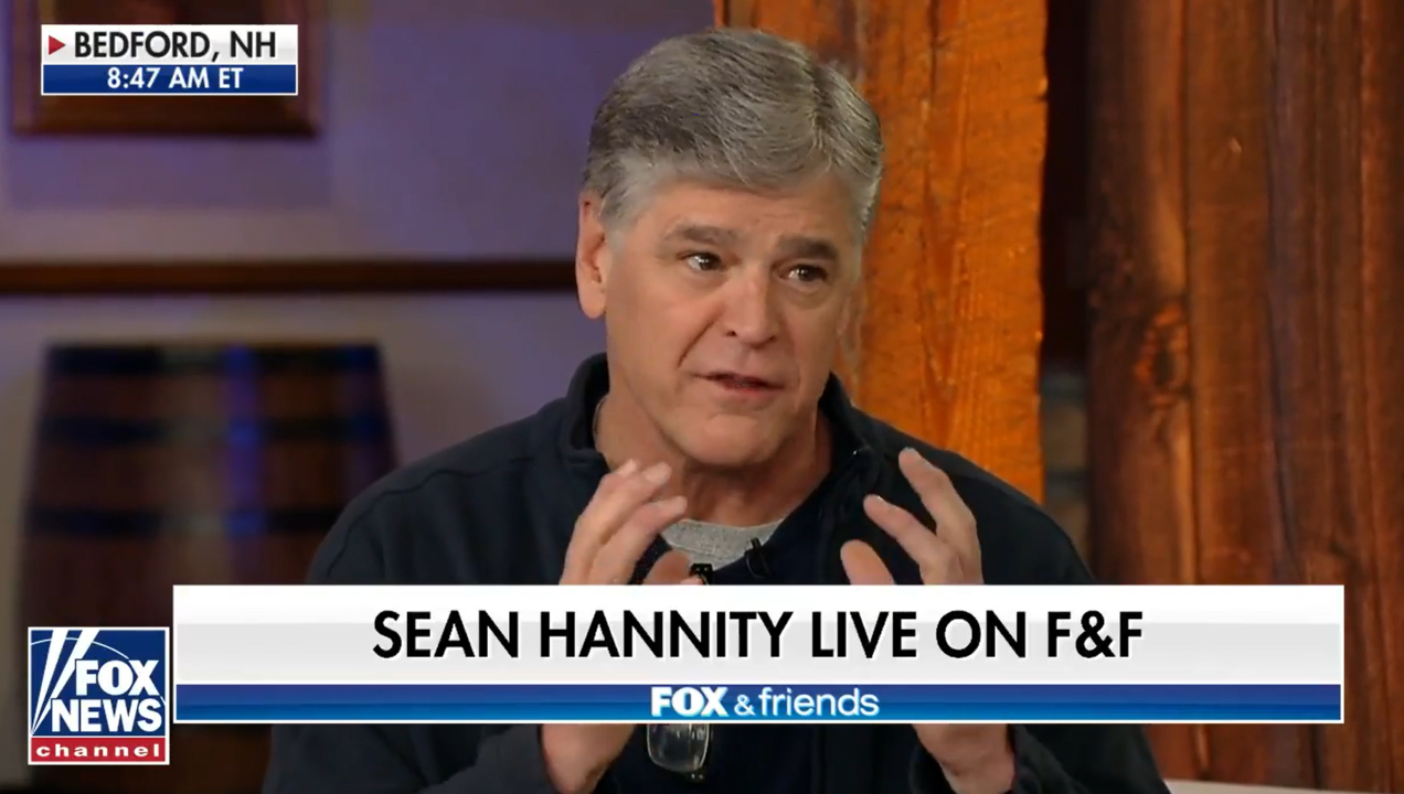 The one thing that 'infuriates' Sean Hannity about the Republican party