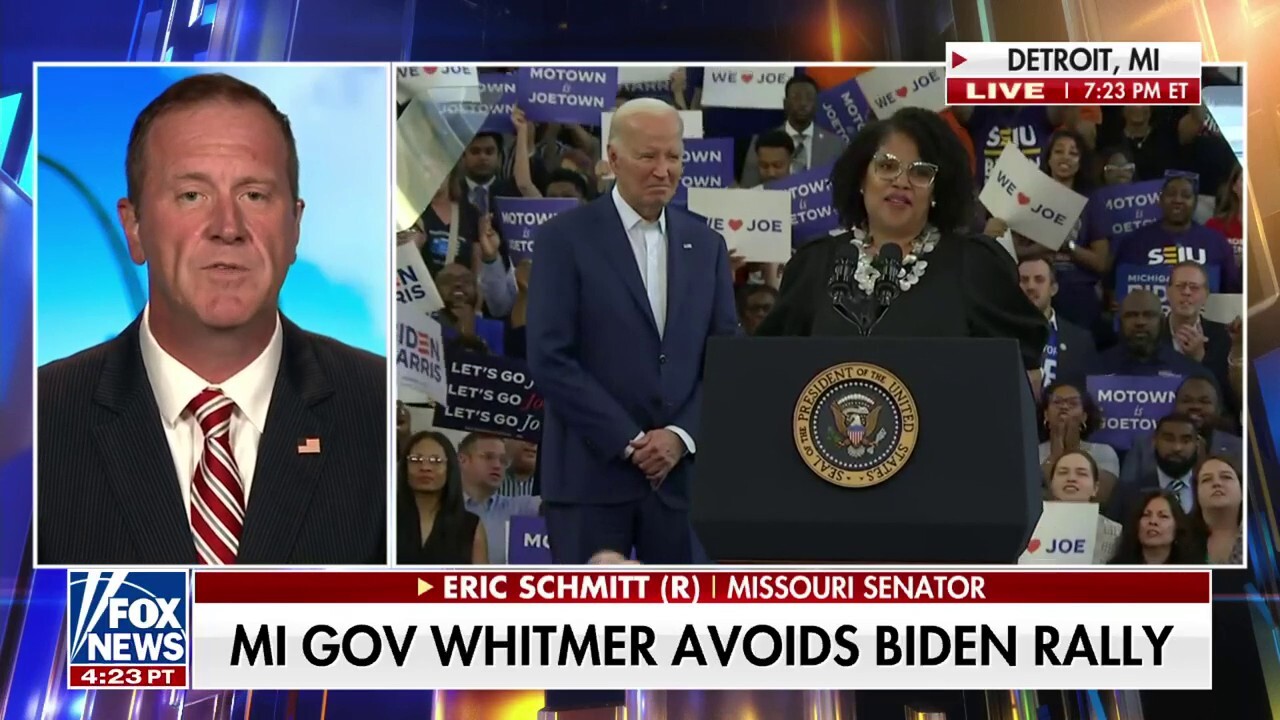 Democrats are running 'away from this sinking ship': Sen. Eric Schmitt