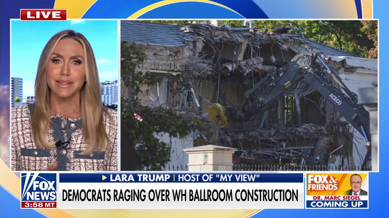 Lara Trump defends Trump’s ‘long overdue’ East Wing renovation Lara Trump defends Trump’s ‘long overdue’ East Wing renovation