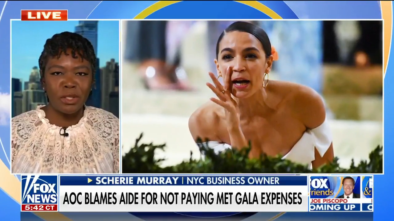AOC under investigation for Met Gala appearance