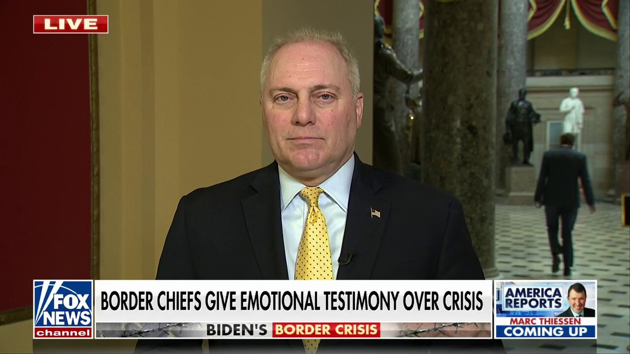 America is angry over Biden's open border crisis: Rep. Steve Scalise