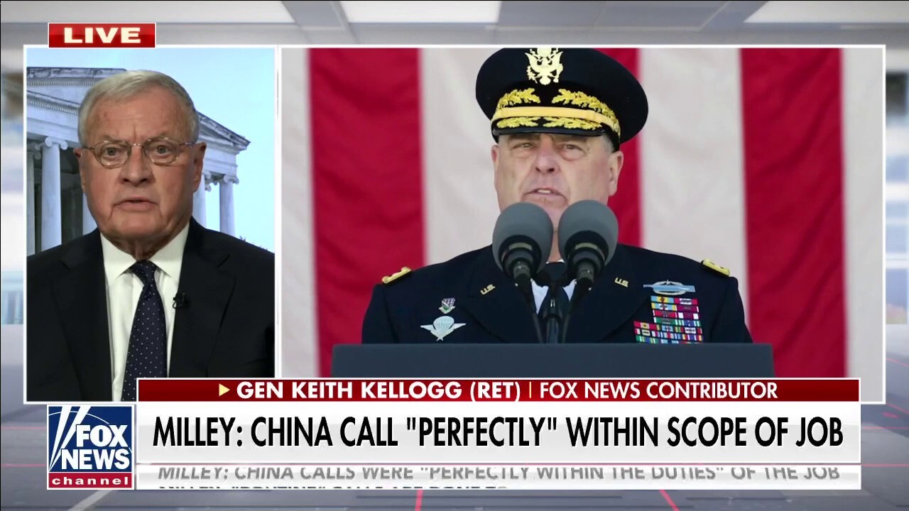 Gen. Kellogg: 'Just not true' for Milley to suggest was Trump was out of control