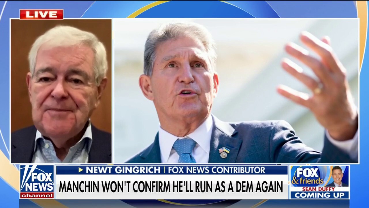 Newt Gingrich: Manchin has seen the Democratic Party move further and further left