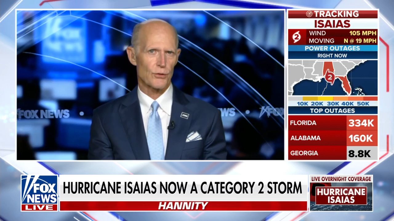 Sen Rick Scott to Floridians hurt by Hurricane Isaias: 'The cavalry is coming'