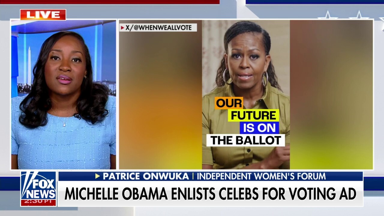 Michelle Obama enlists celebrities for voting ad after endorsing Harris