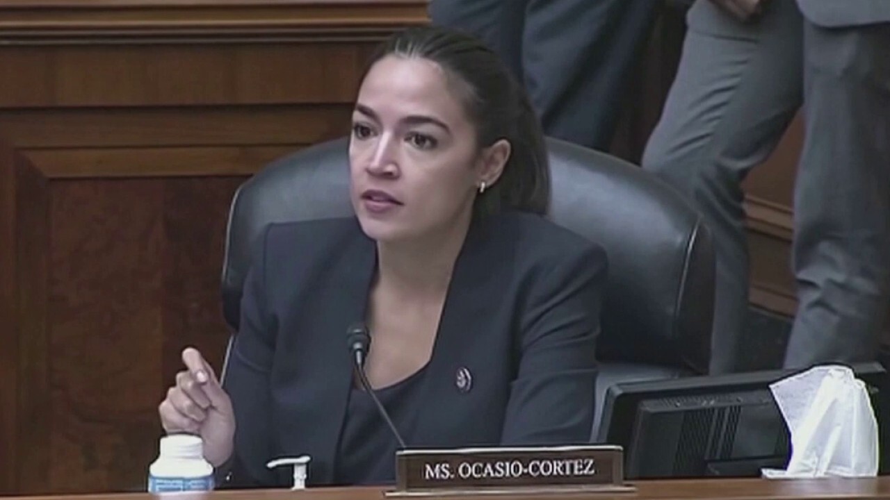 AOC outraged when GOP lawmaker demands answer from 'climate lawyer'