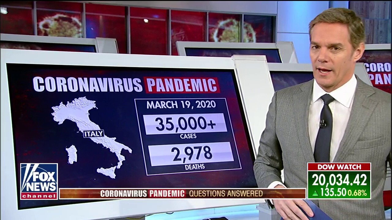 Bill Hemmer tracks COVID-19 pandemic: The problem for Italy