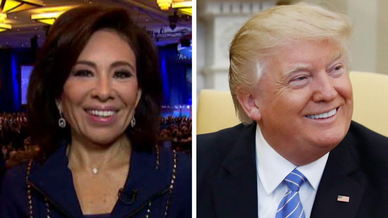 Judge Jeanine at CPAC: Law and order is back with Trump
