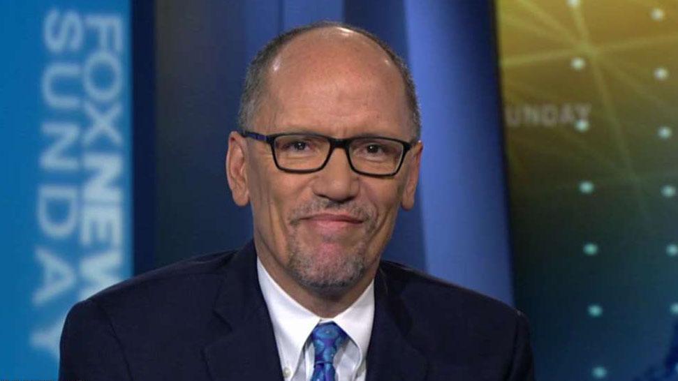 Tom Perez on the 2020 presidential field's shift to the far left