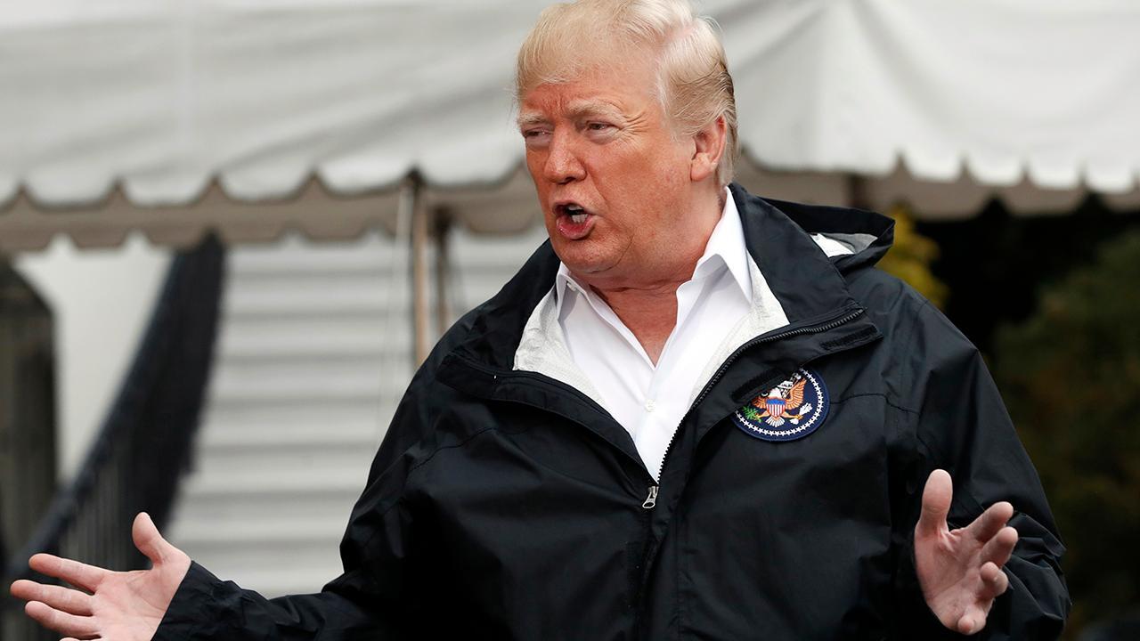 Trump praises Nancy Pelosi, Andrew Gillum