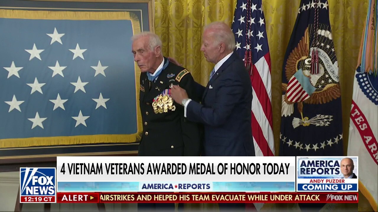 Four Vietnam veterans awarded the Medal of Honor