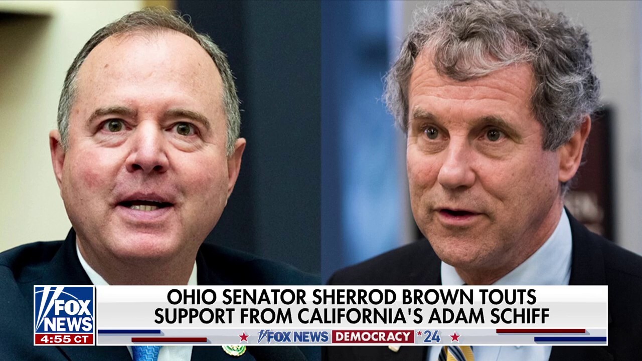 Ohio Democrat pulls in support from Rep. Adam Schiff in effort to gain ground in toss-up race