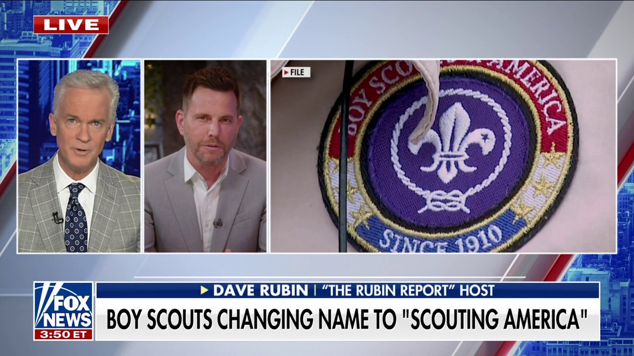 Talk show host Dave Rubin reacts to the Boy Scouts rebranding their name to Scouting America on 'The Story.'