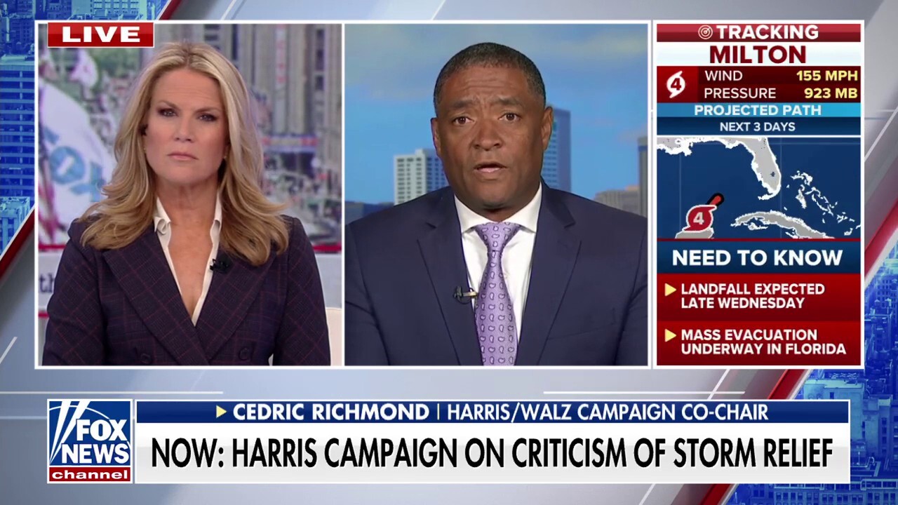  There were assets prepositioned before Helene: Cedric Richmond