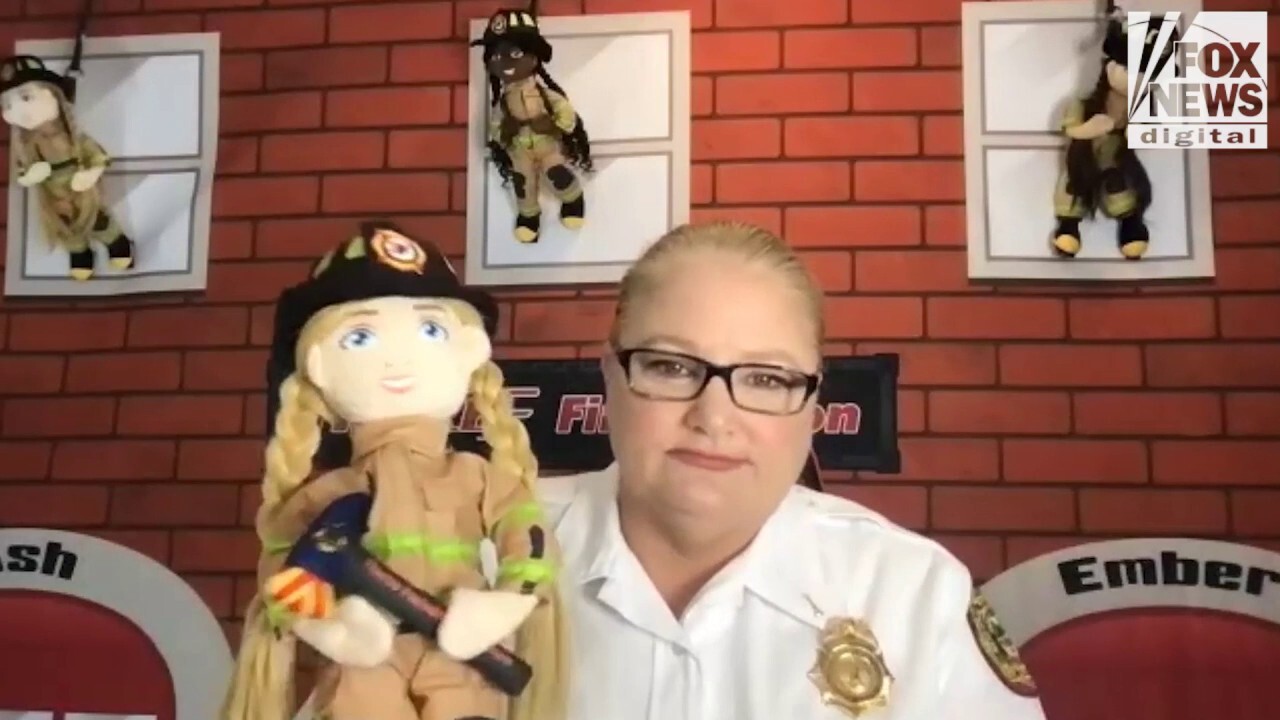 Miami firefighter creates line of authentic dolls to spread message that 'girls can do anything'