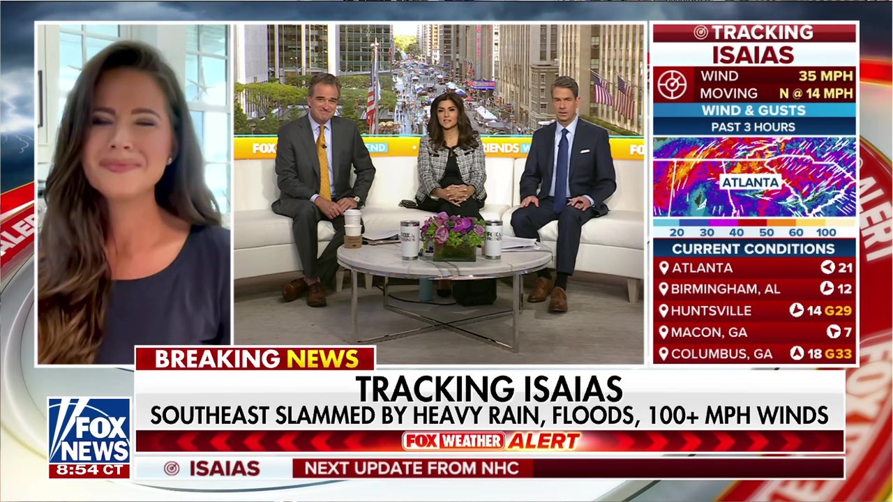 Isaias batters Southeast as officials confirm Alabama death