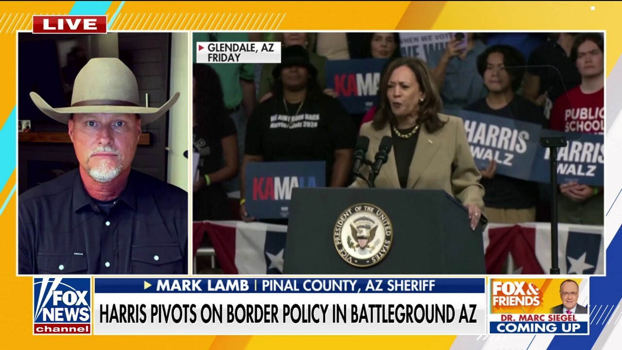 Harris called out for trying to flip-flop on border: 'This admin has done a horrible job'