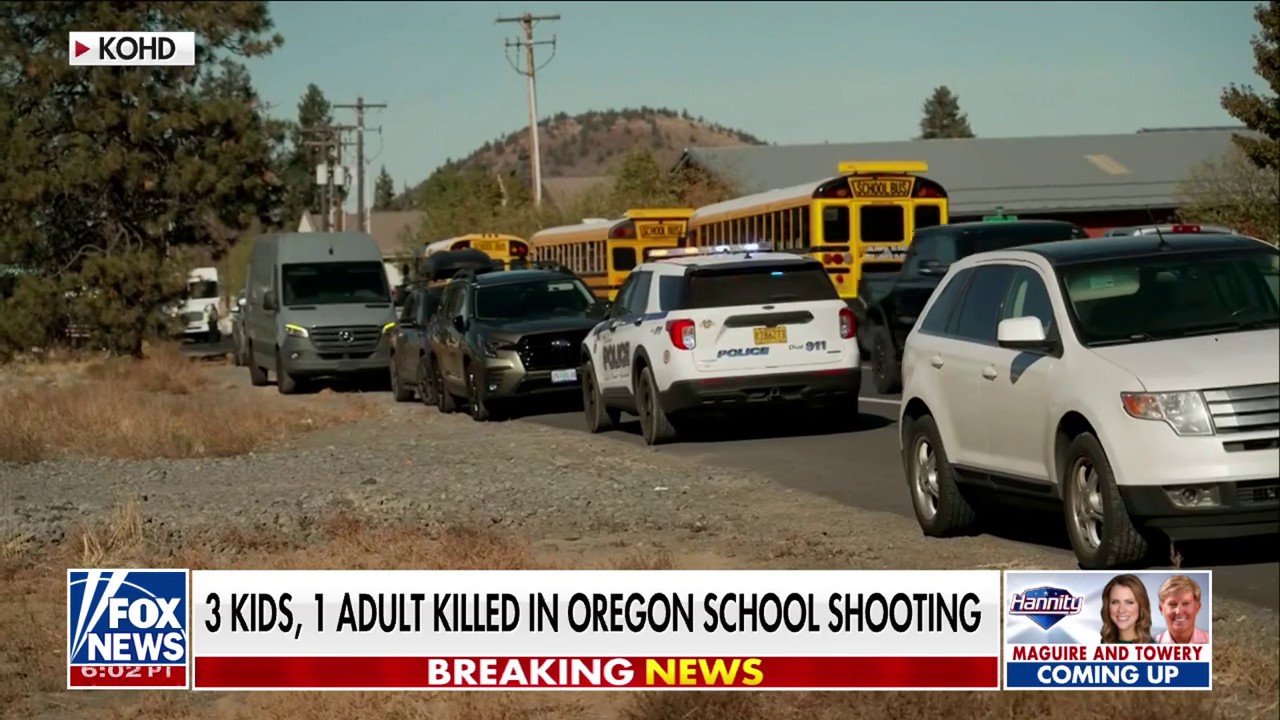 Oregon shooting suspect was shot by ‘community member’ who saw him enter school
