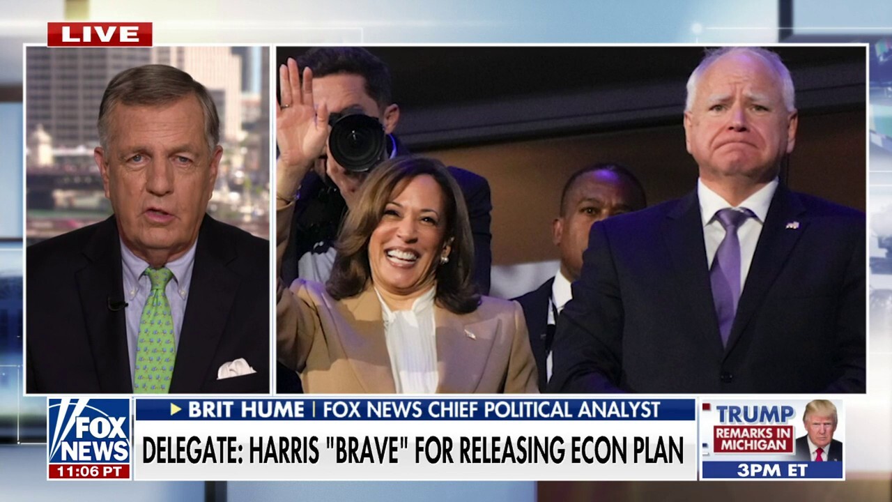 Harris 'articulated practically nothing' about her policies: Brit Hume