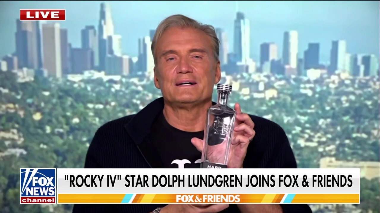 ‘Rocky IV’ star Dolph Lundgren debuts Hard Cut Vodka