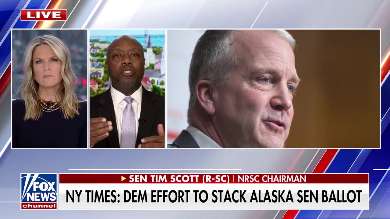 Sen Tim Scott urges Alaska voters to leave Mary Peltola off ranked-choice ballots