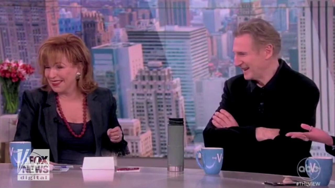 'The View' co-host Joy Behar gushes over actor Liam Neeson
