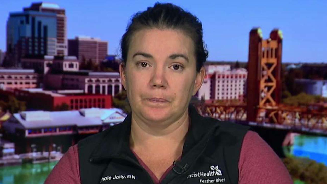 Nurse describes running for her life from Paradise wildfire