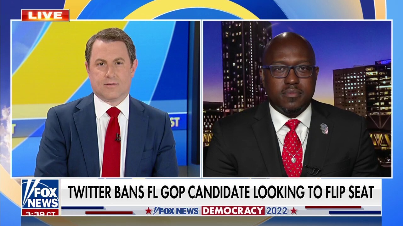Florida GOP congressional candidate calls out Twitter for 'glitch' on eve of primary: 'Civil rights issue'