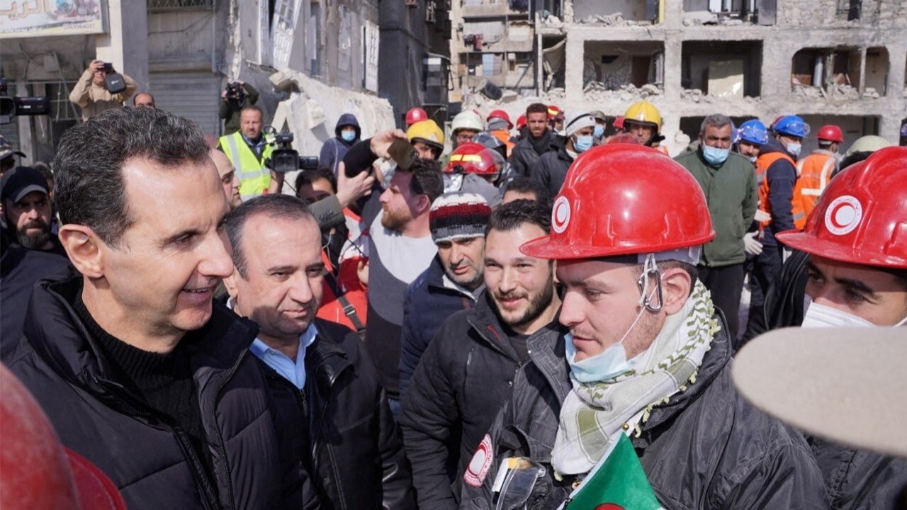 Assad blames international community for 'politicizing' earthquake aid