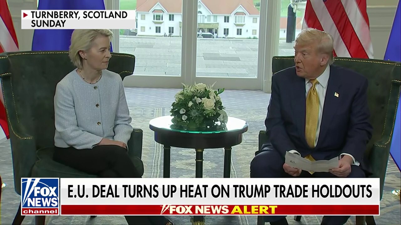 Trump makes trade deal with EU, shortens deadline with Putin to bring Ukraine war to end