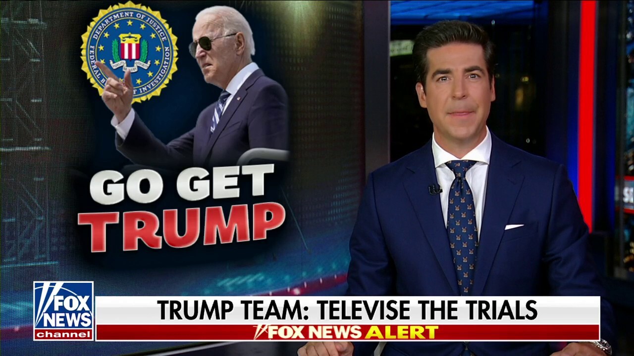 Jesse Watters: Biden is trying to take away Trump's First Amendment rights during a presidential campaign