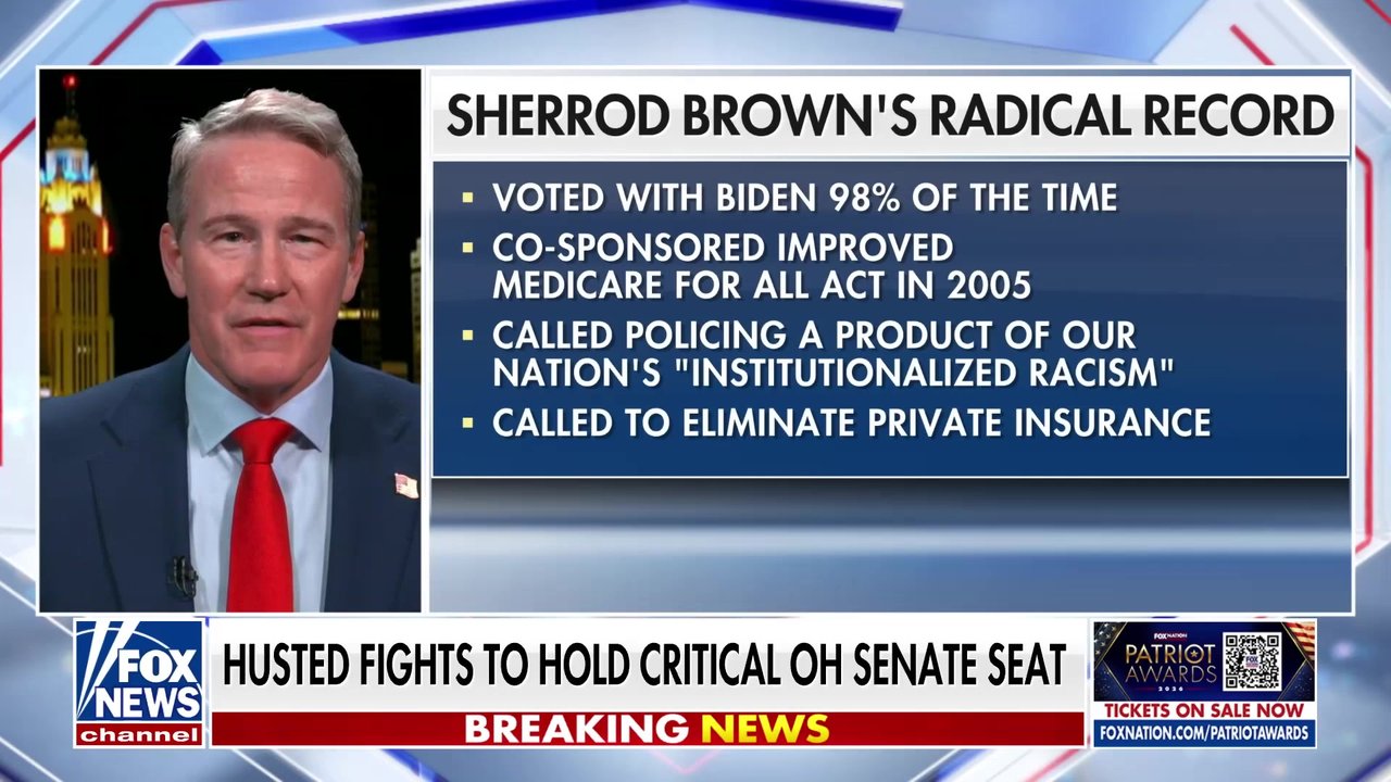 Sen Jon Husted: Sherrod Brown has 50 years of failure