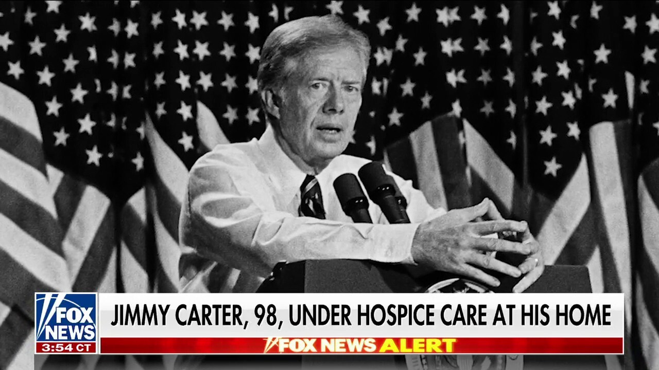 Jimmy Carter, 98, under hospice care at his home