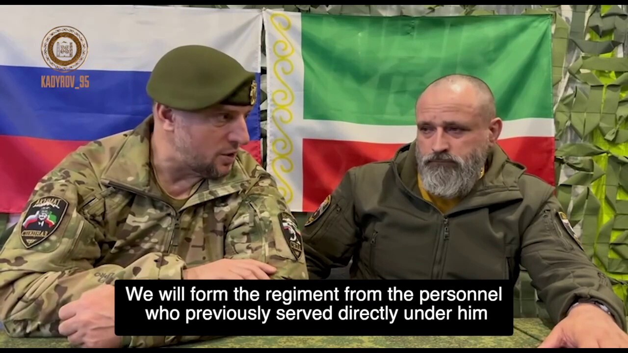 Chechen commander announces integration of Wagner troops to regional army