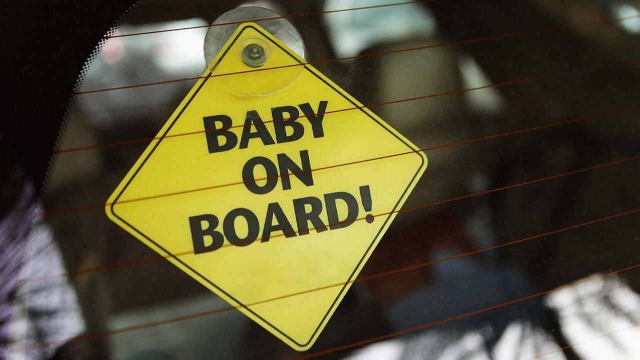 It’s the 35th birthday of the ubiquitous ‘Baby on Board’ decal