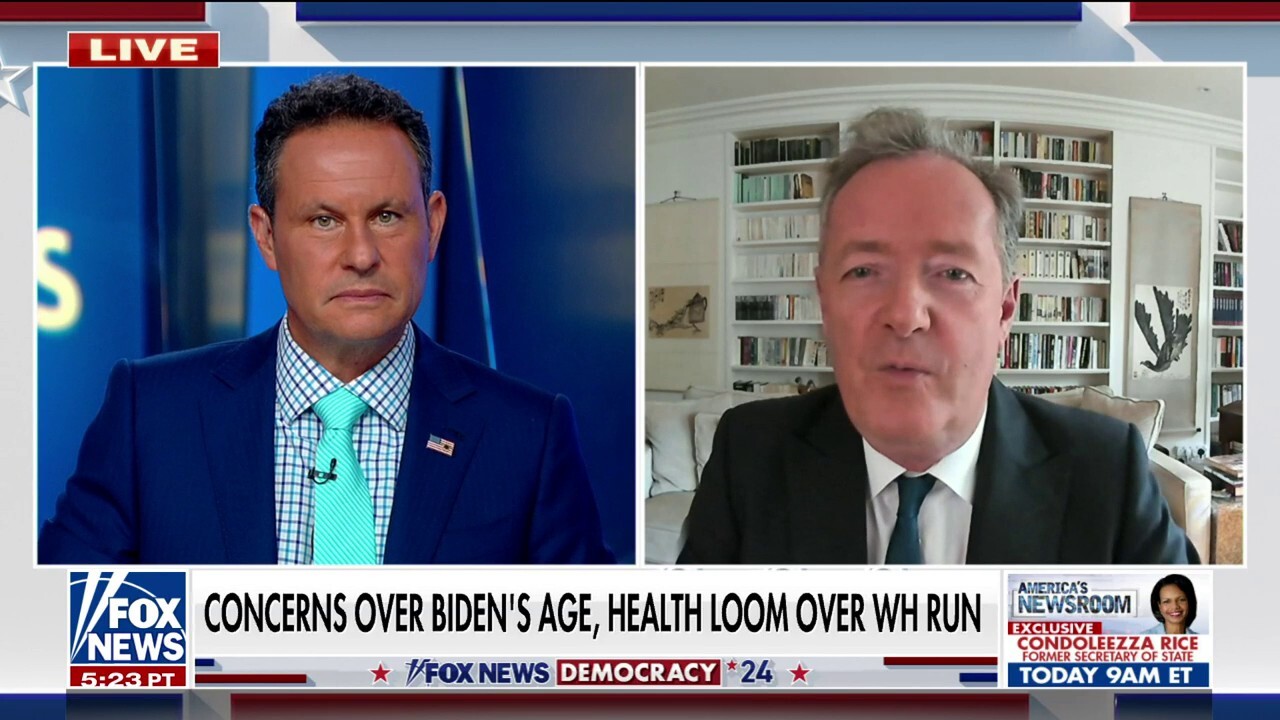 Piers Morgan says mental, physical competency will be issue for Biden in 2024 race