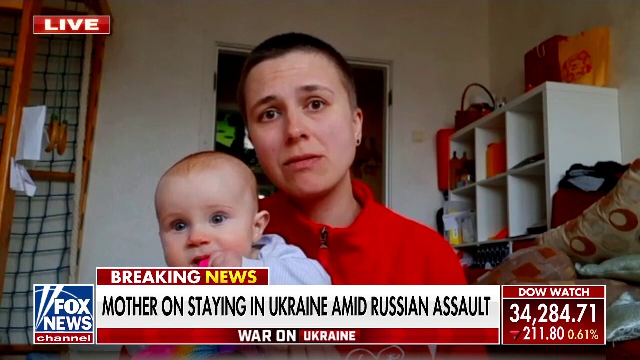 Mother staying in Ukraine on Russia's brutality: 'They just want to kill us all'