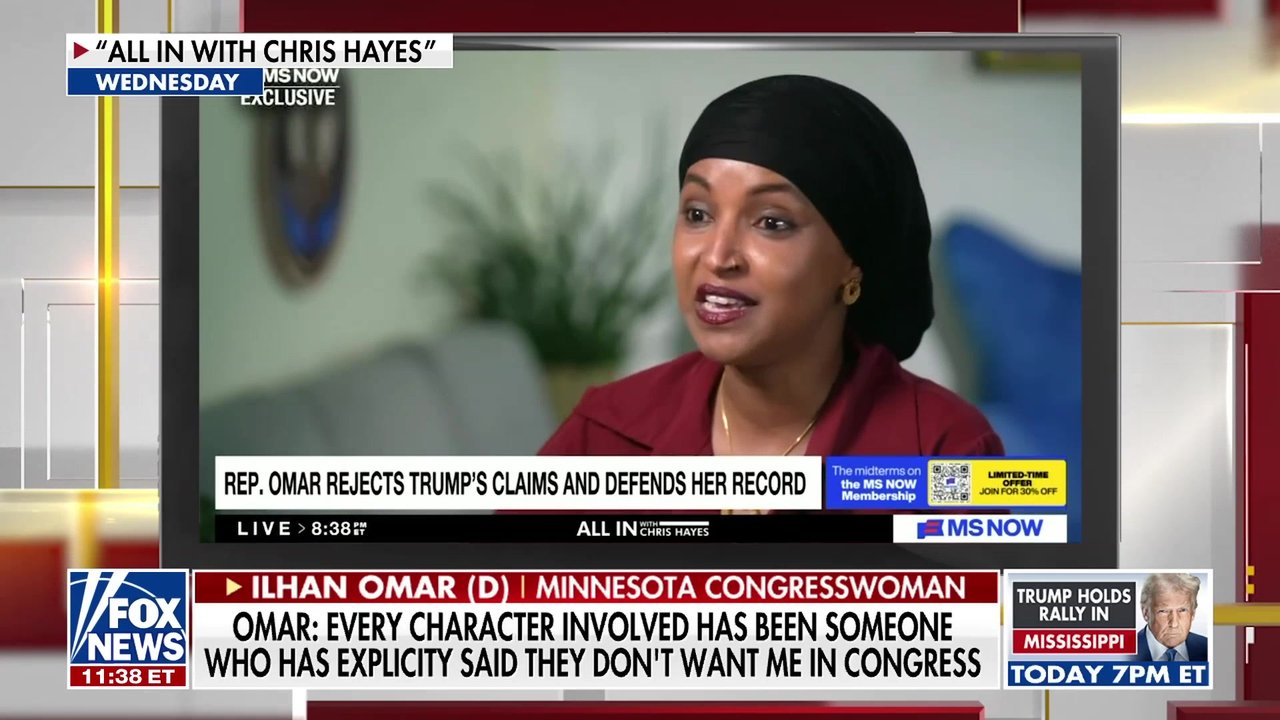 Fox News chief congressional correspondent Chad Pergram reports on President Donald Trump's calls for Rep. Ilhan Omar to resign amid questions about her name and legal status.