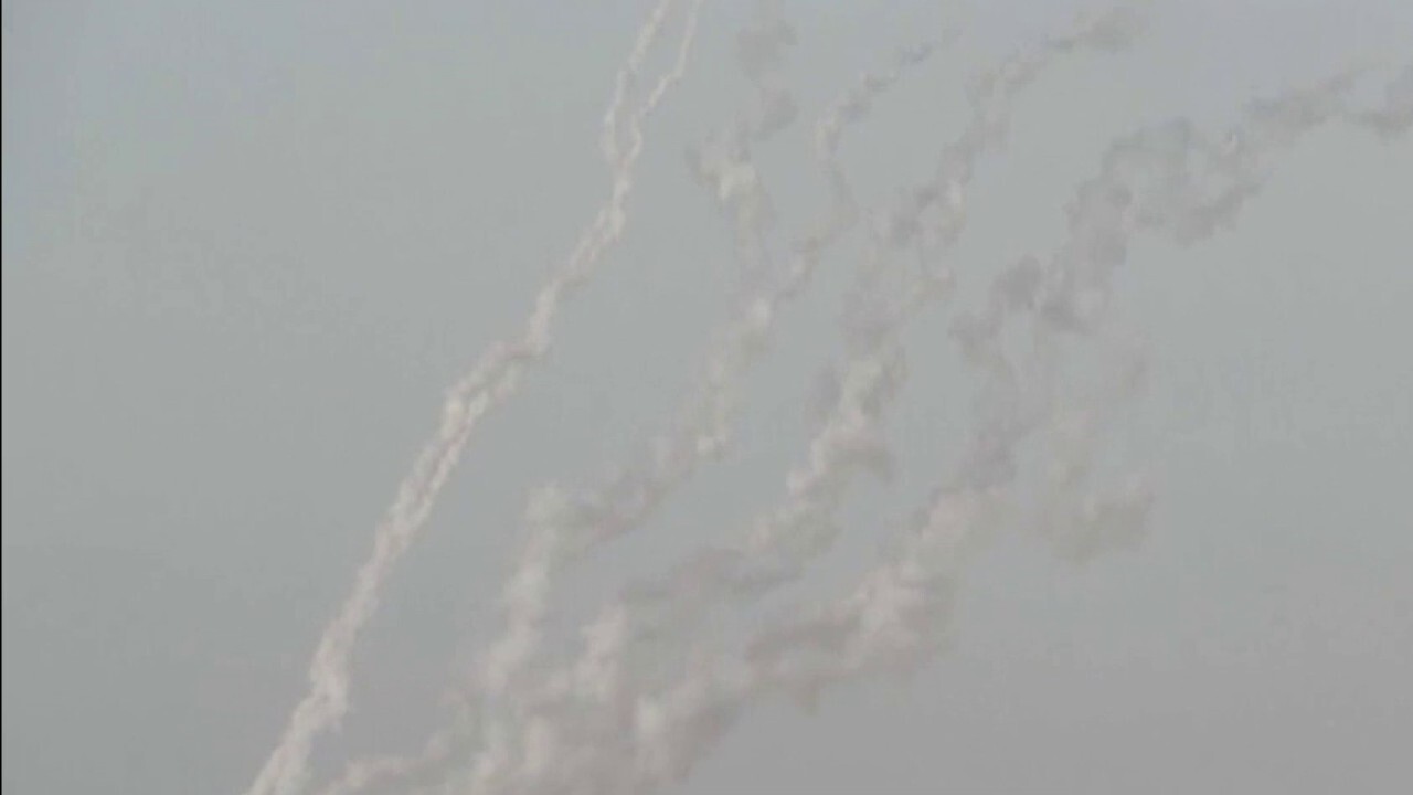 Hamas fires barrage of rockets in Israel