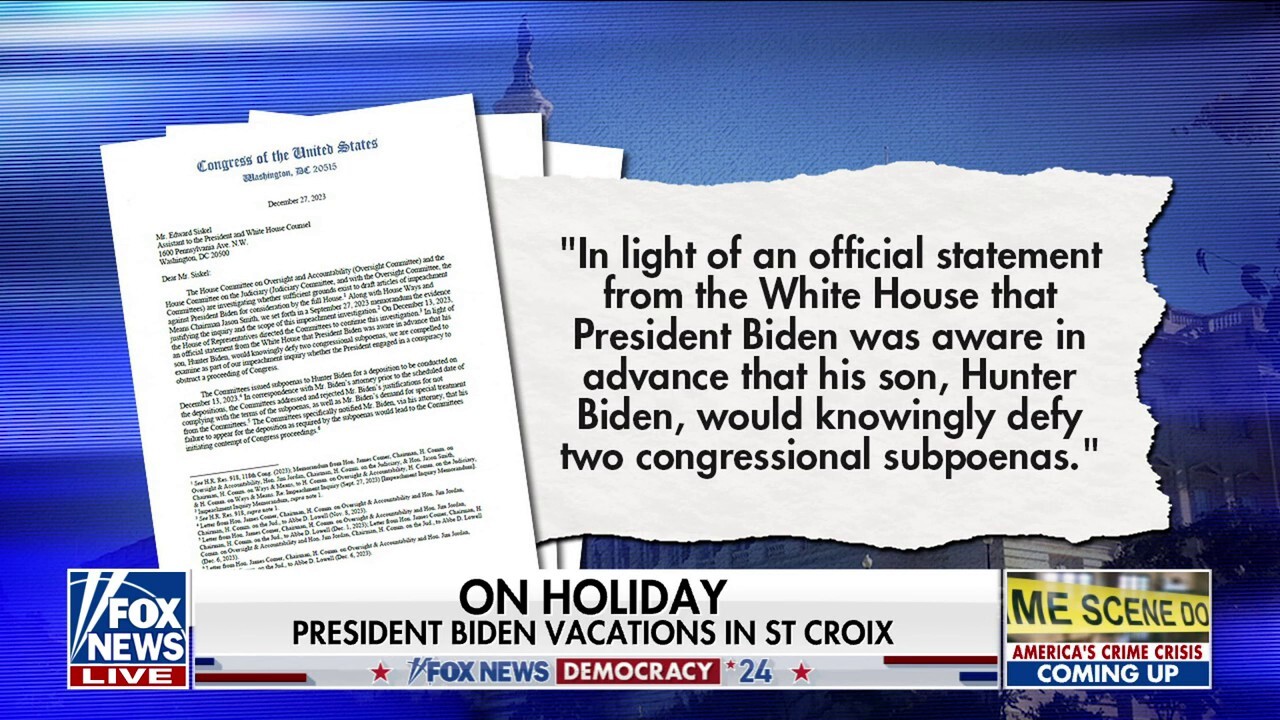 House GOP Expanding Investigation Into Biden's Impeachment Inquiry ...