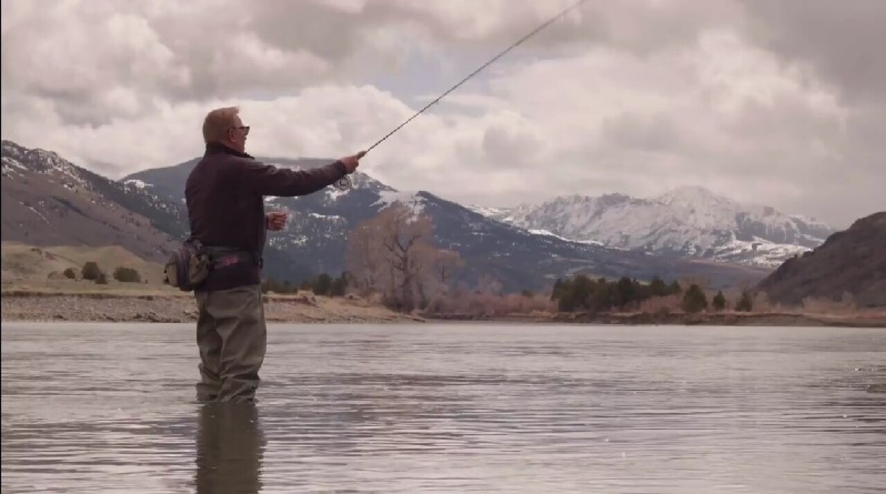 Kevin Costner: 'I never tire of looking at' Yellowstone's rivers, mountains