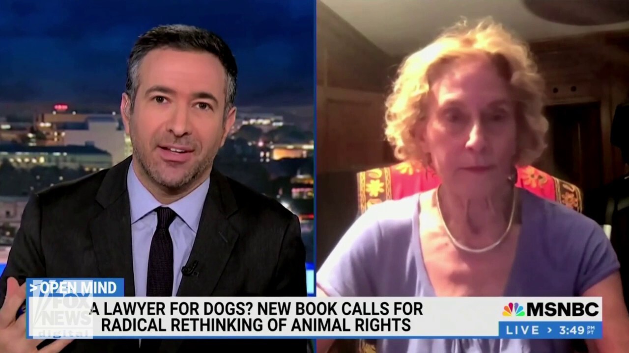 Philosopher argues legal rights for animals on MSNBC