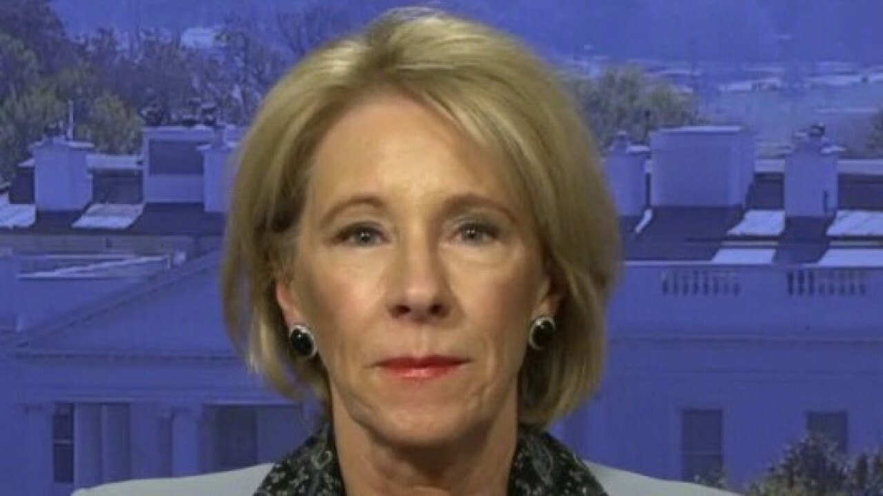 Secretary Devos says kids need to be back in school in person
