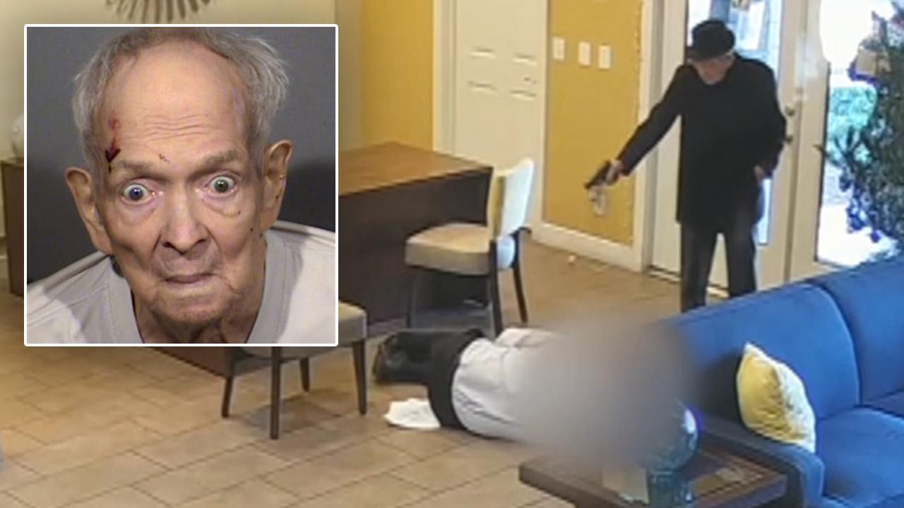 Warning, graphic video: Las Vegas police release footage of 93-year-old shooting suspect