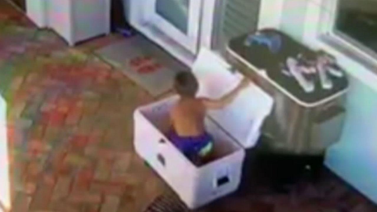 Florida boy accidentally locks himself in Igloo cooler